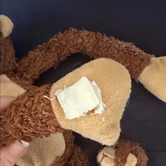 Brown Plush Monkey Toy I ❤️ NY Metro Merchandise - Picture 4 of 10